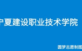 宁夏建设职业技术学院2024年招生简章(含专科人数、录取规则)
